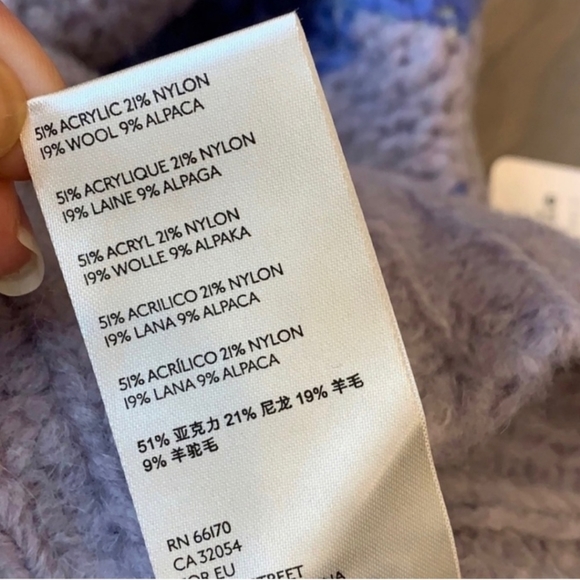 Free People Fine Time Stripe Cardigan Sweater NEW! Neptune - Picture 7 of 8